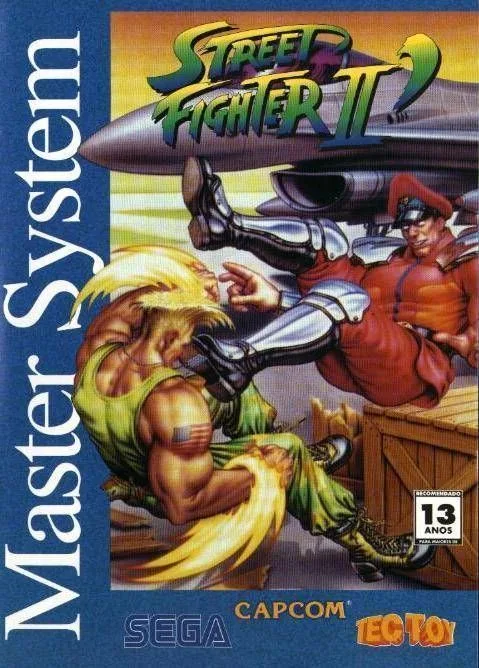 스트리트 파이터 2 (SMS) Box Art & Cover