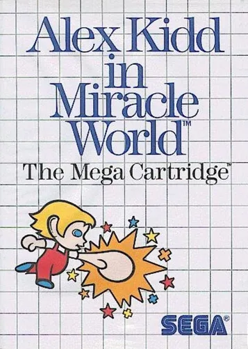Alex Kidd In Miracle World (SMS) Box Art & Cover