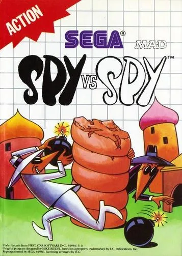 스파이 vs 스파이 (SMS) Box Art & Cover