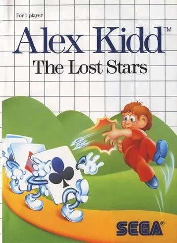 Alex Kidd - The Lost Stars (SMS) Box Art & Cover