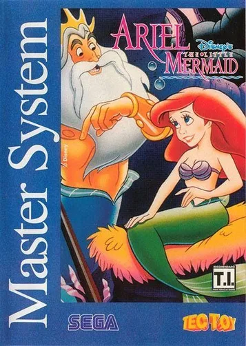 Ariel - The Little Mermaid (SMS) Box Art & Cover