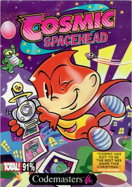 Cosmic Spacehead (NES) Box Art & Cover