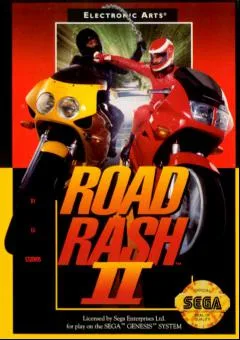 Road Rash II (MD) Box Art & Cover