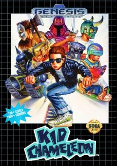 Kid Chameleon (MD) Box Art & Cover