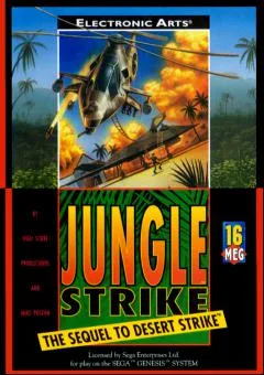 Jungle Strike (MD) Box Art & Cover