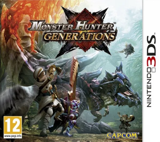Monster Hunter Generations (3DS) Box Art & Cover