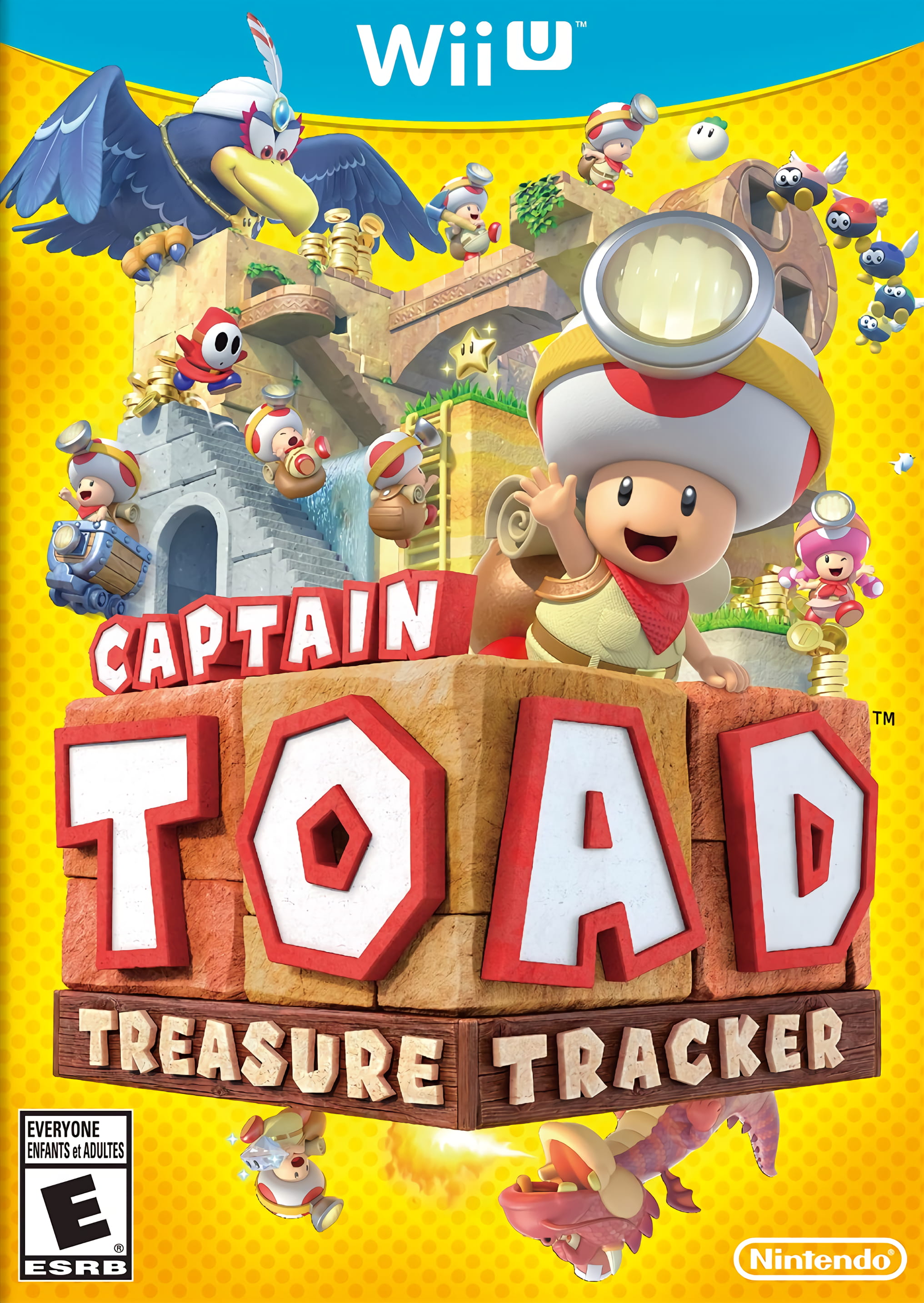 Captain Toad: Treasure Tracker (WIIU) Box Art & Cover