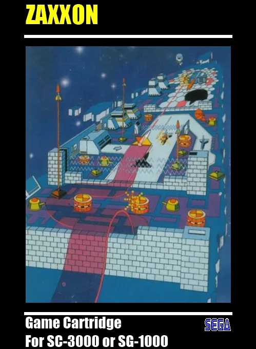Zaxxon (SG1000) Box Art & Cover