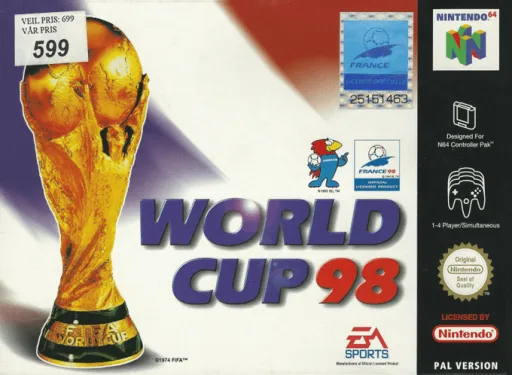 ワールドカップ98 (N64) Box Art & Cover