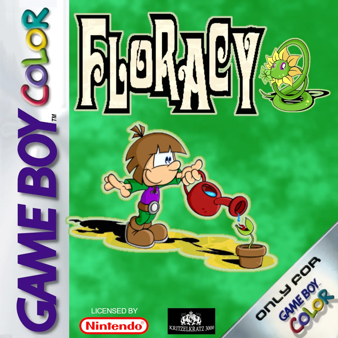 Floracy (GBC) Box Art & Cover