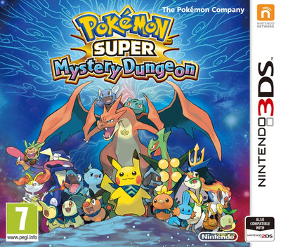 Pokémon Super Mystery Dungeon (3DS) Box Art & Cover