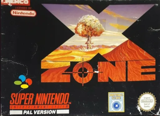 X Zone (SNES) Box Art & Cover