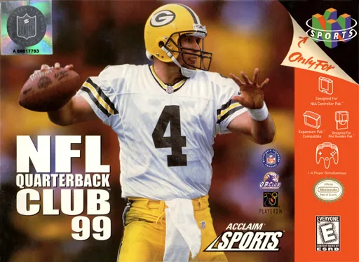 NFL Quarterback Club 99 (N64) Box Art & Cover