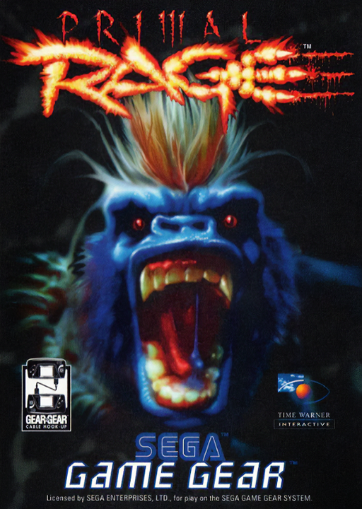 Primal Rage (GAME GEAR) Box Art & Cover