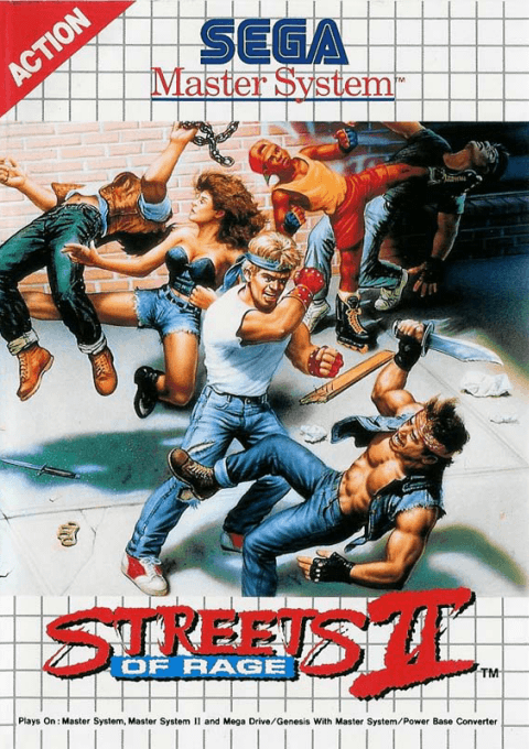 ストリートオブレイジ2 (SMS) Box Art & Cover