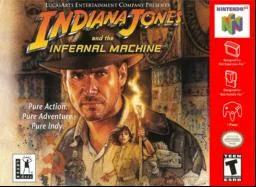 Indiana Jones and the Infernal Machine (N64) Box Art & Cover