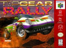 Top Gear Rally (N64) Box Art & Cover