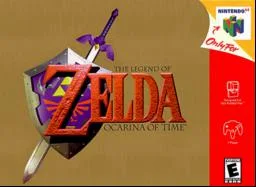 Legend Of Zelda, The - Ocarina Of Time (V1.2) (N64) Box Art & Cover