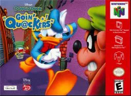 Donald Duck: Goin' Quackers (N64) Box Art & Cover