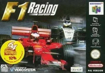 F1 Racing Championship (N64) Box Art & Cover