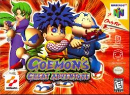 Goemon's Great Adventure (N64) Box Art & Cover