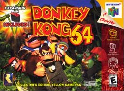 Donkey Kong 64 (N64) Box Art & Cover