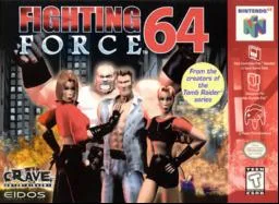 Fighting Force 64 (N64) Box Art & Cover