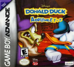 唐老鸭冒险 Donald Duck Advance (GBA) Box Art & Cover