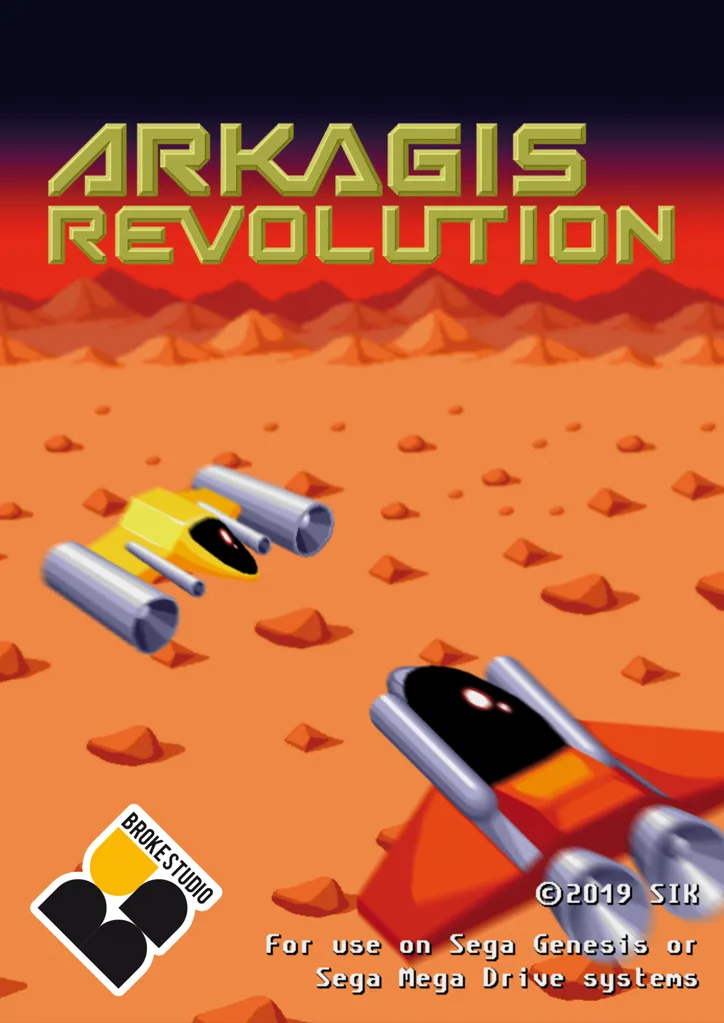 Arkagis Revolution (MD) Box Art & Cover
