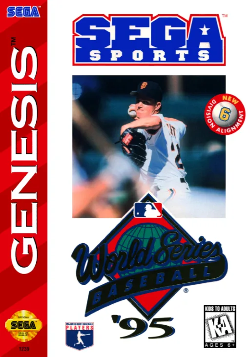 World Series Baseball '95 (MD) Box Art & Cover