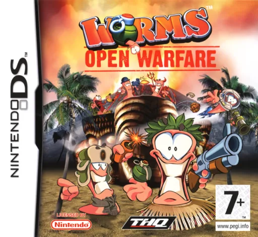 Worms - Open Warfare (DS) Box Art & Cover