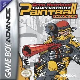 Greg Hastings' Tournament Paintball Max'D (GBA) Box Art & Cover