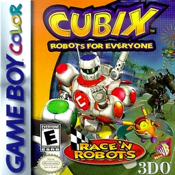 Cubix - Robots for Everyone - Race 'n Robots (GBC) Box Art & Cover