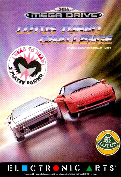 Lotus Turbo Challenge (MD) Box Art & Cover