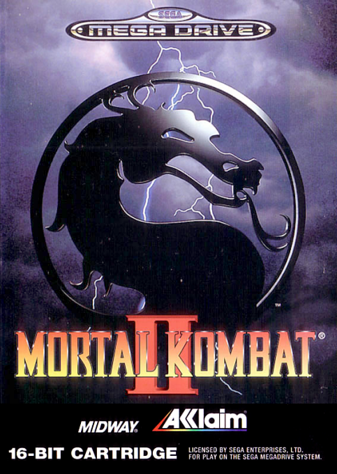 Mortal Kombat II (MD) Box Art & Cover