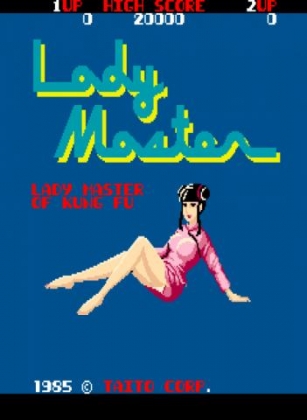 Lady Master of Kung Fu (ARCADE) Box Art & Cover