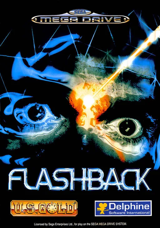 Flashback (MD) Box Art & Cover