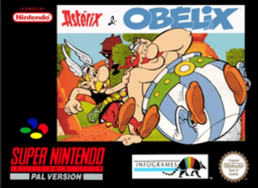 Asterix & Obelix (SNES) Box Art & Cover