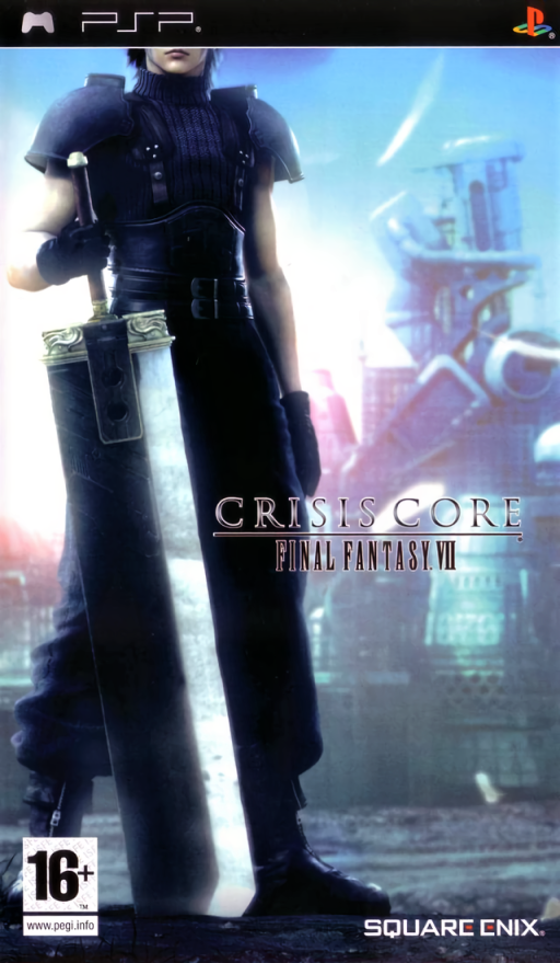 Crisis Core: Final Fantasy VII (PSP) Box Art & Cover