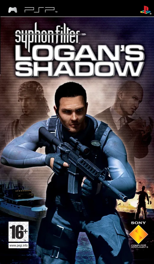 Siphon Warrior Logan Shadow (PSP) Box Art & Cover