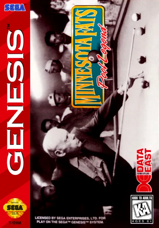 Minnesota Fats - Pool Legend (MD) Box Art & Cover