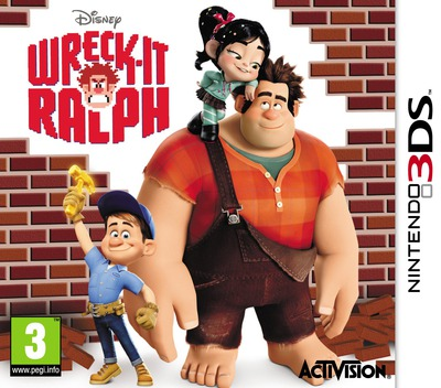 Wreck-It Ralph (3DS) Box Art & Cover
