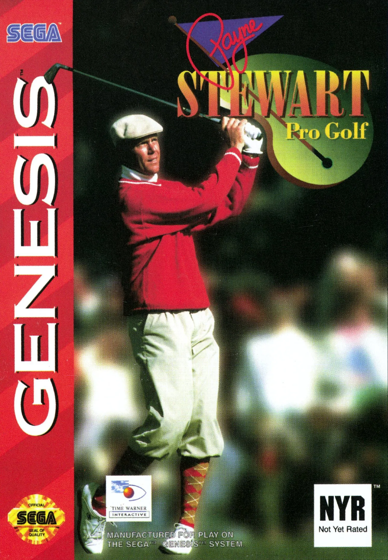 Payne Stewart Pro Golf (MD) Box Art & Cover