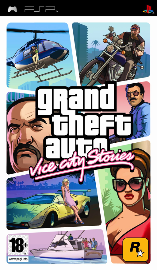 Grand Theft Auto: Vice City Stories (PSP) Box Art & Cover