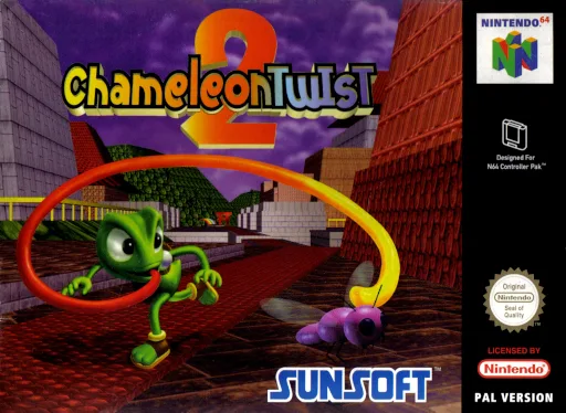 Chameleon 2 (N64) Box Art & Cover