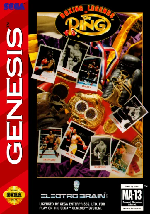 Boxing Legends of the Ring (MD) Box Art & Cover