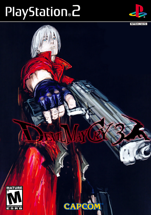 Devil May Cry 3: Dante's Awakening (PS2) Box Art & Cover