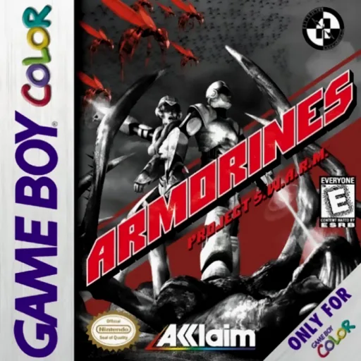Armorines - Project S.W.A.R.M. (GBC) Box Art & Cover