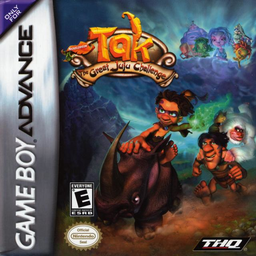 塔克 - 伟大的符咒挑战 Tak - Great Juju Challenge (GBA) Box Art & Cover