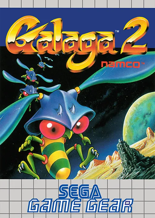 Galaga '91 (GAME GEAR) Box Art & Cover